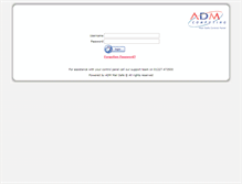 Tablet Screenshot of control.adm-computing.co.uk